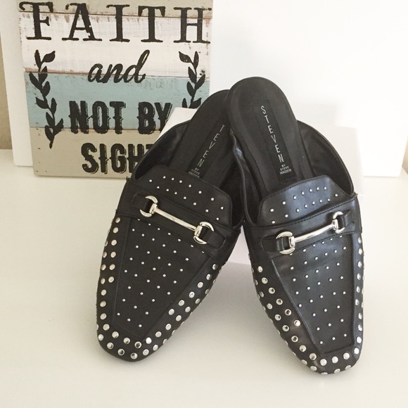 Steve Madden Shoes - Steve Madden slides loafers studded size 7 med